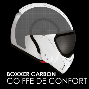 Interieur casque Roof Coiffe Boxxer Carbon - Boxxer 2 Interieur casque Roof Coiffe Boxxer Carbon - Boxxer 2